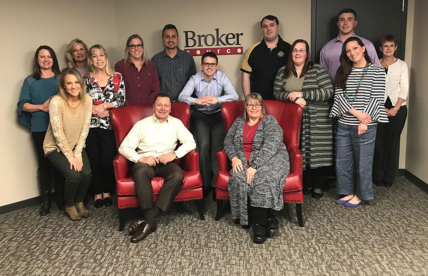 Photo of the Broker Source team